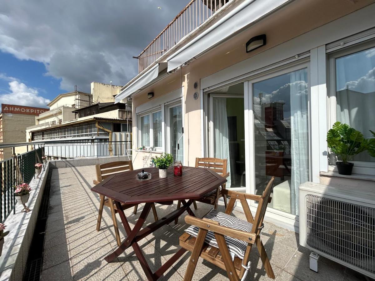 Ladadika Terraza Apt #1 Salonicco Esterno foto